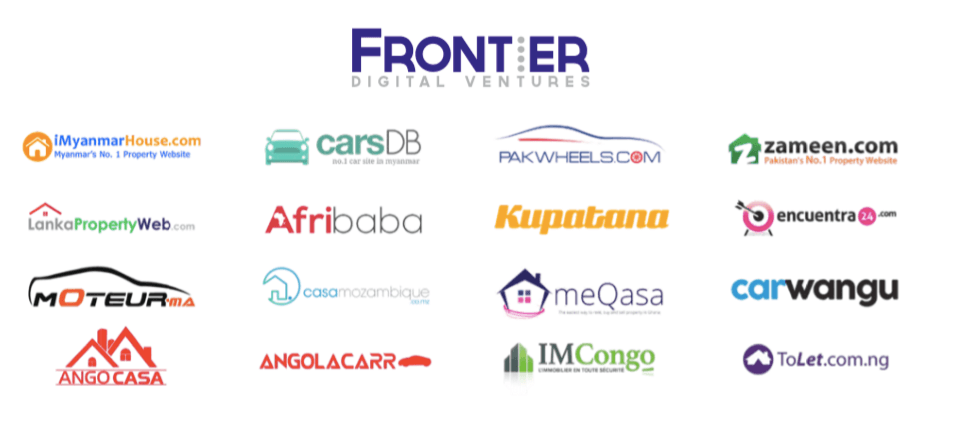 frontier digital ventures portfolio