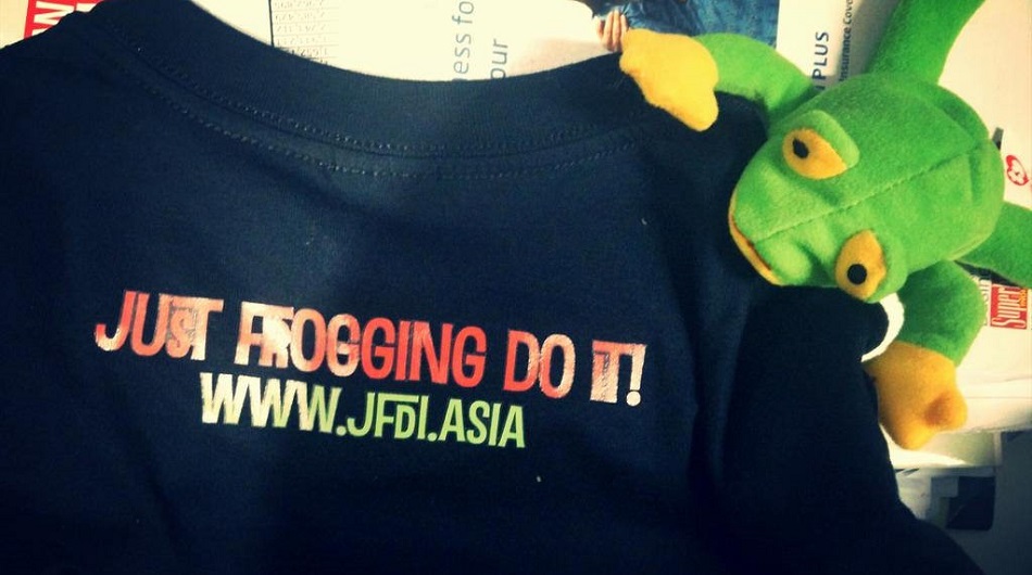 JFDI Smoochy the Frog