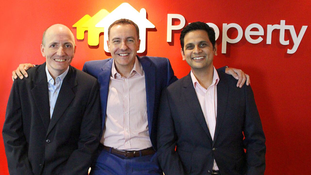 From left: Jani Rautiainen, Steve Melhuish, Hari Krishnan Caption