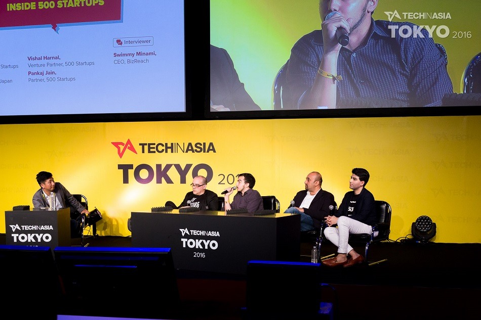 500 Startups panel at Tech in Asia Tokyo 2016 