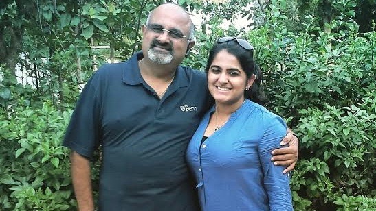 Srinivasan and Bhairavi Madhusudhan. Photo credit: Back2basics.