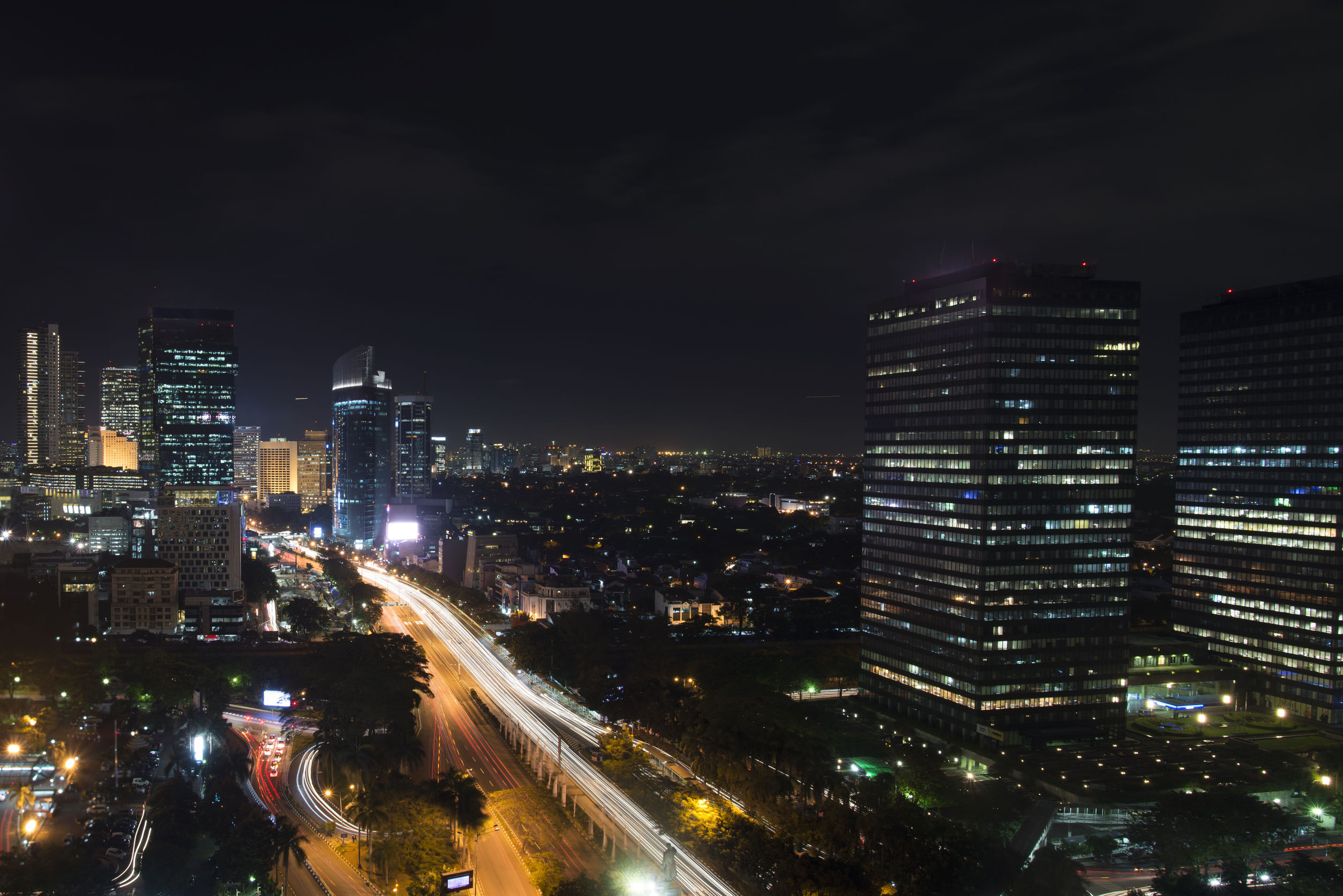 The cityscape in Jakarta. Photo credit: leolintang / 123RF Stock Photo.