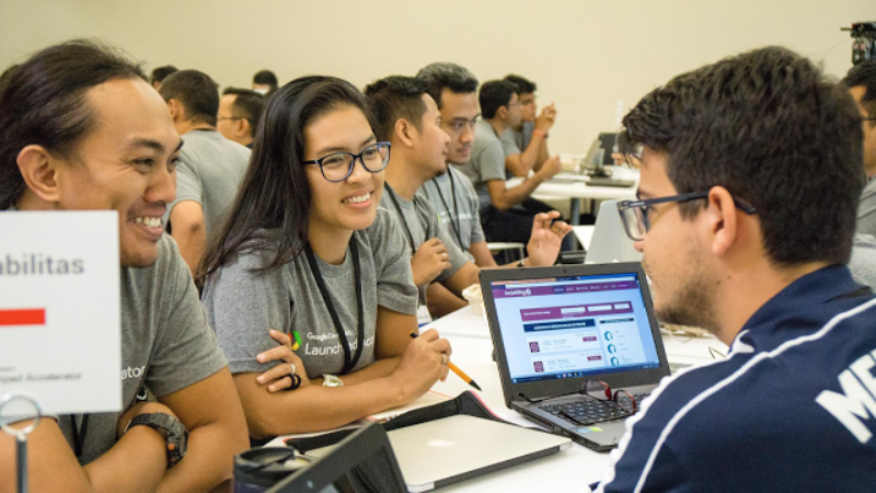 Google Launchpad. Photo credit: Tech in Asia Indonesia.