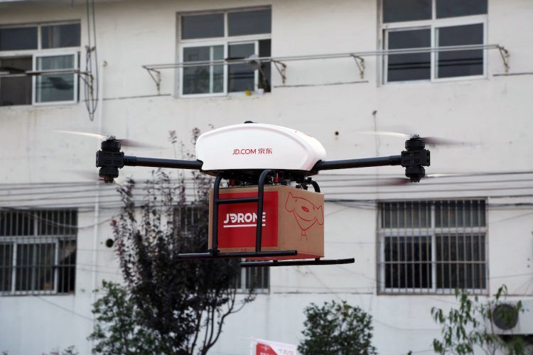 China drone delivery