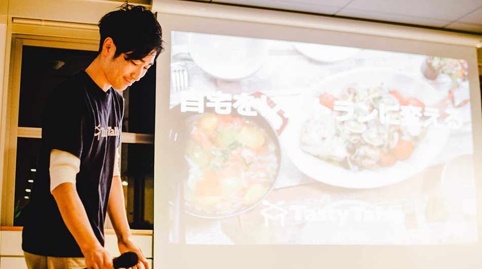 TastyTable CEO Shuichi Tao.