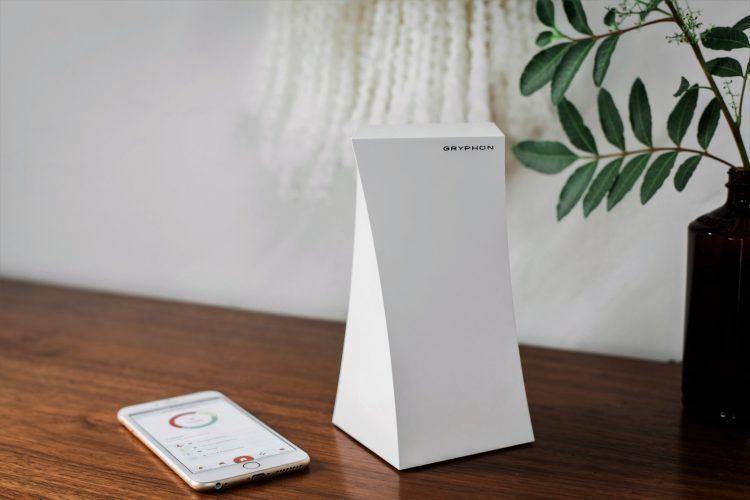 Gryphon's smart wifi router. Photo credit: publicity.