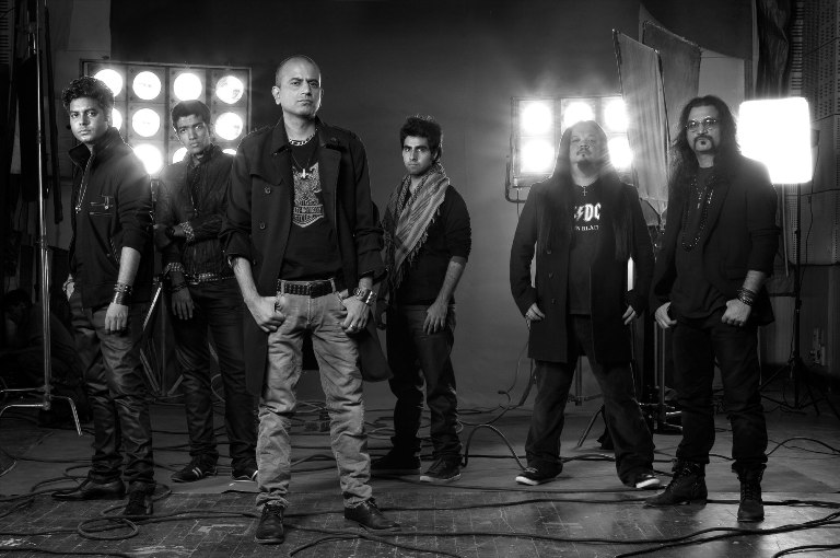 Indian rock band Parikrama is part of the Yappily concert in Bangalore.