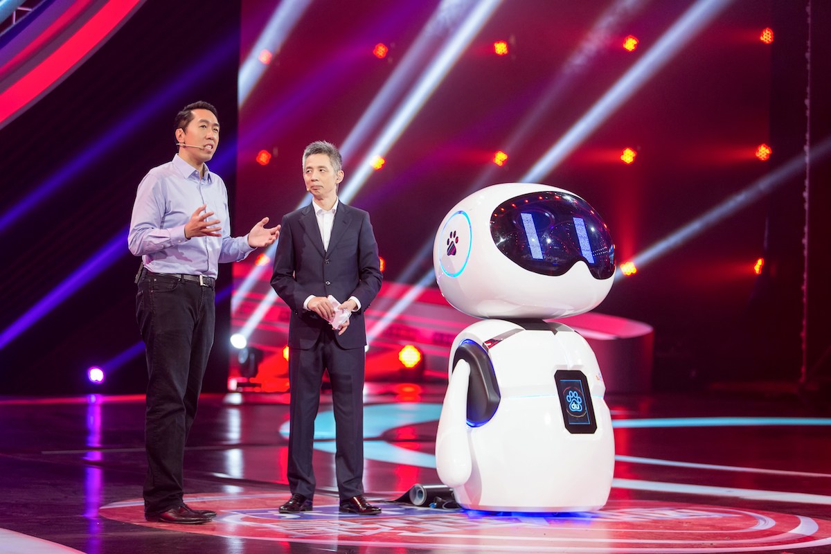 In China, AI robot takes on humans in reality TV show image