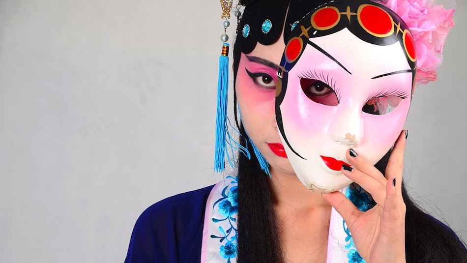 Mask Makeup Beijing Opera China Like Me Woman