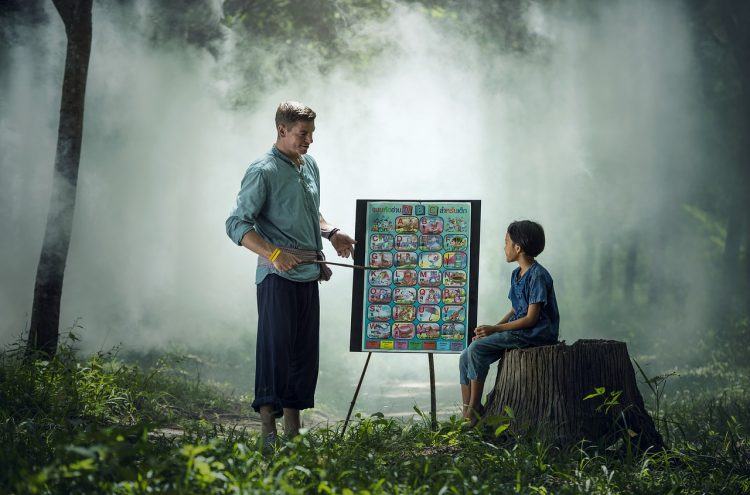 teacher and student