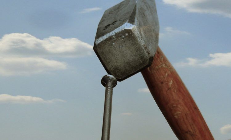 hammer and nail