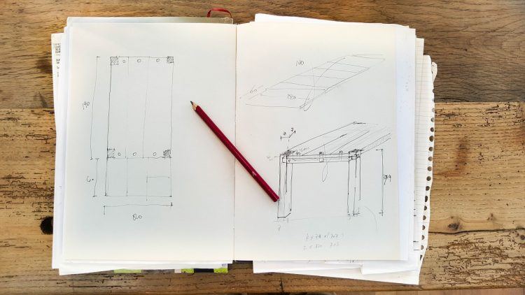 sketch of a plan