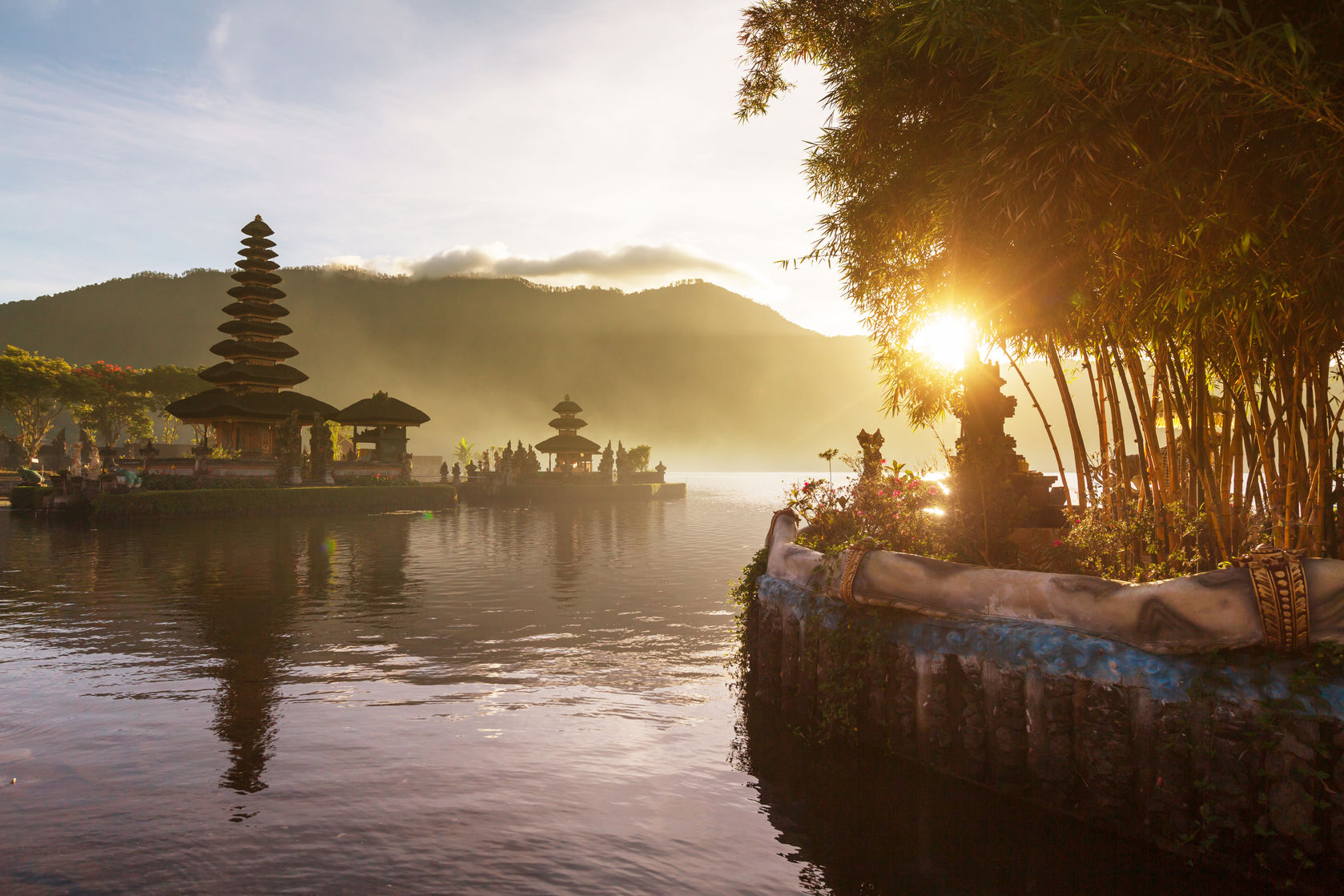 Pura Ulun Danu temple, Bali, Indonesia