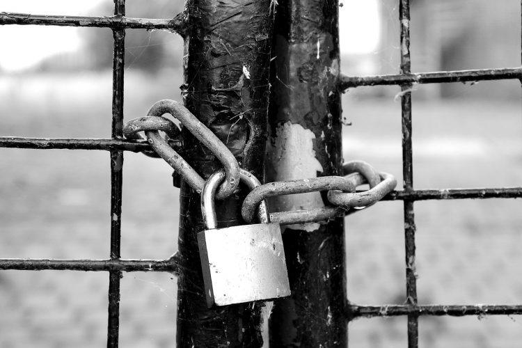 fence and lock