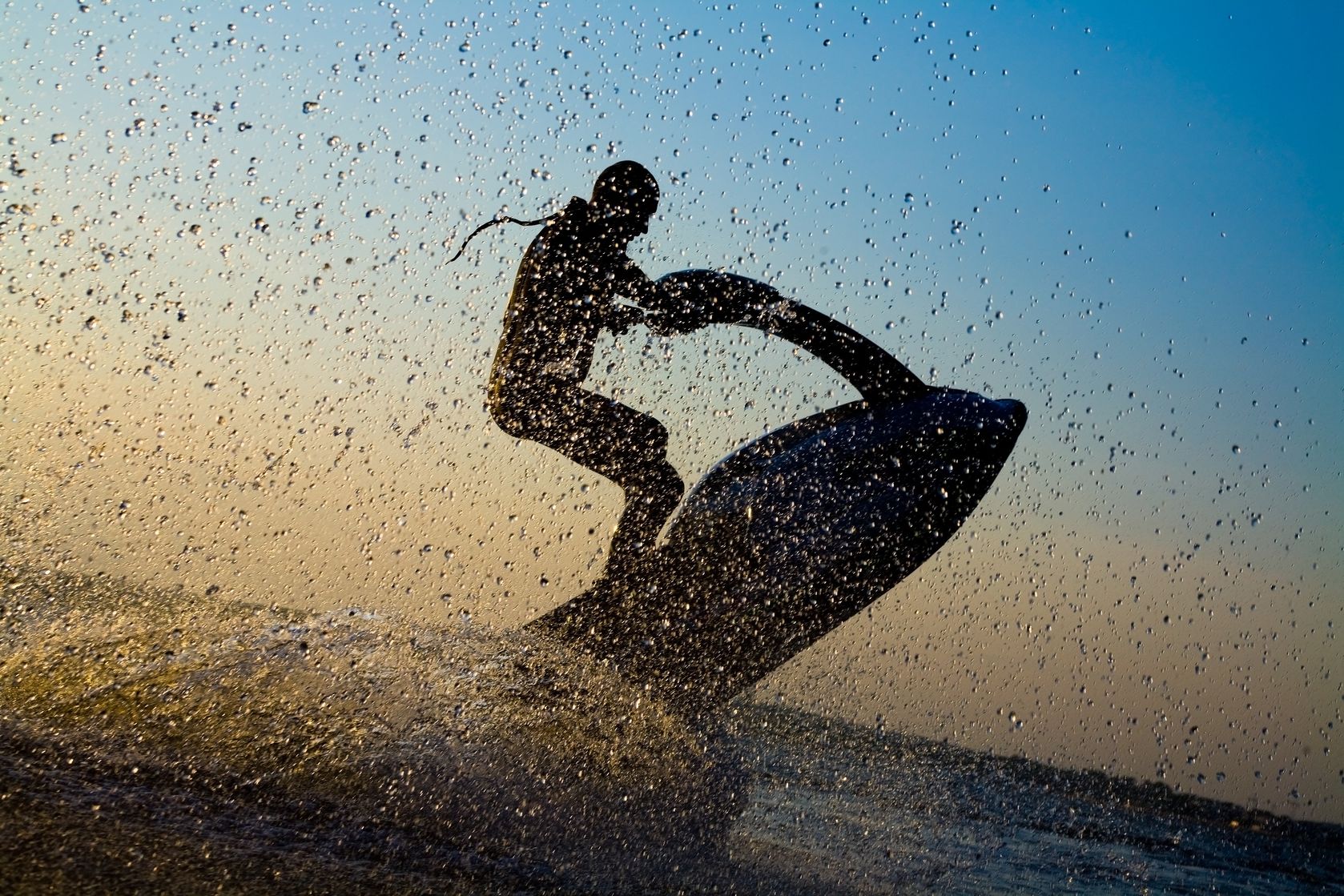 jetskiing