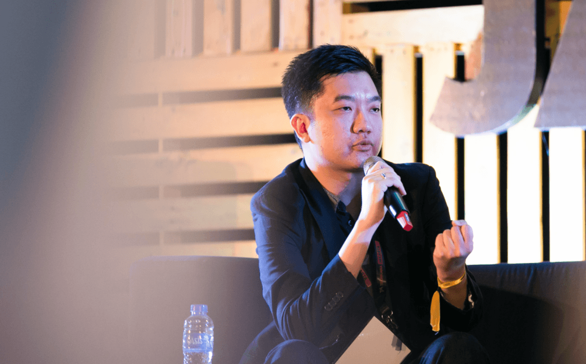 Co-founder and CEO of Tokopedia. Image: Tech in Asia