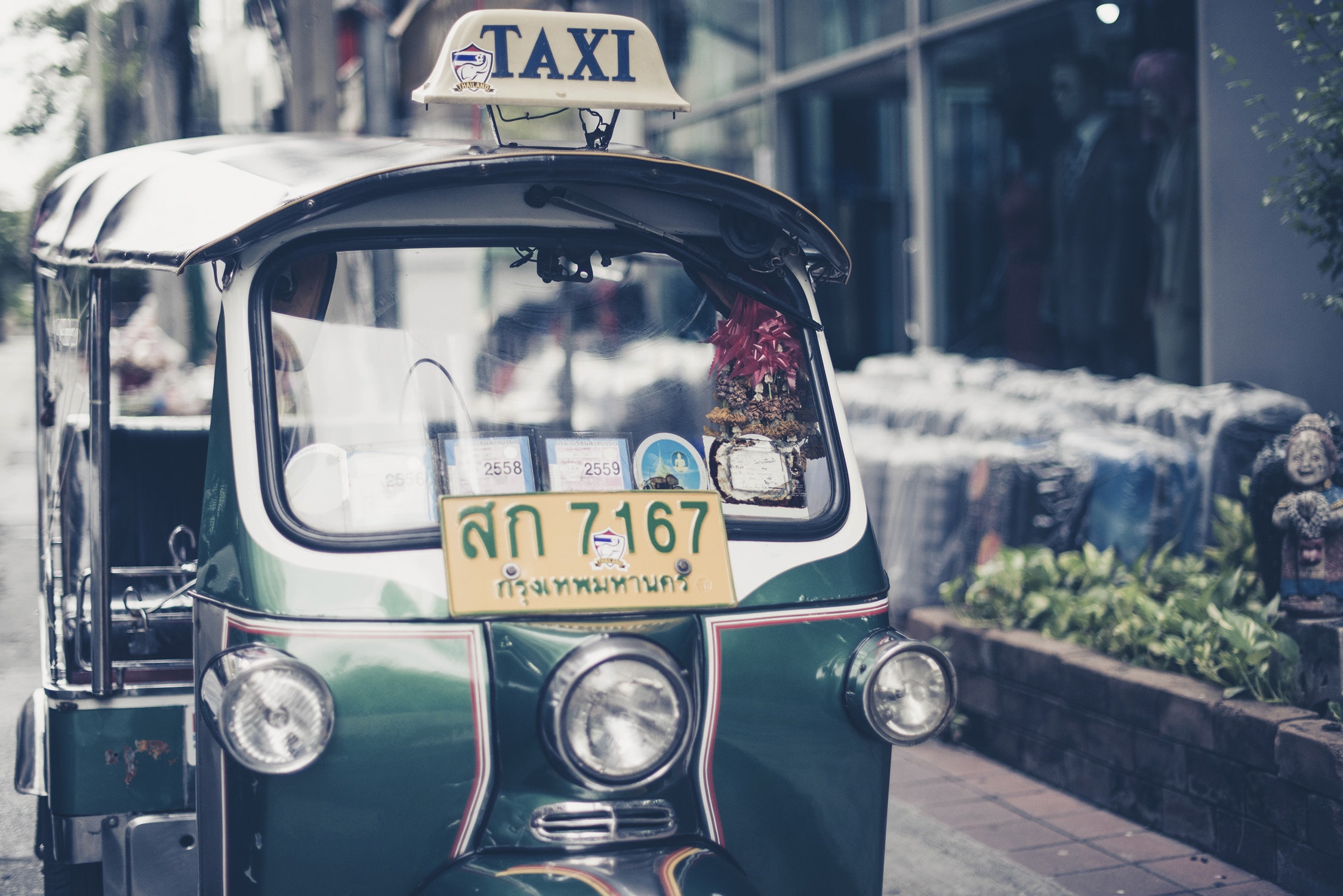 tuk-tuk, taxi, Thailand, Bangkok