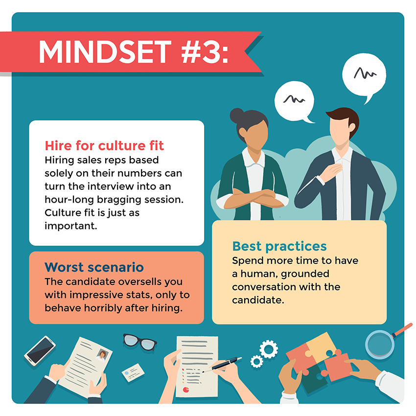 6 mindsets on hiring sales