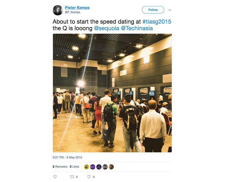 speed dating techinasia