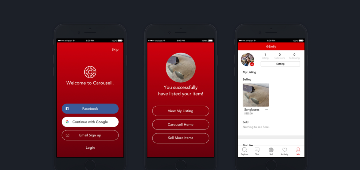 A case study of Carousell's UX design