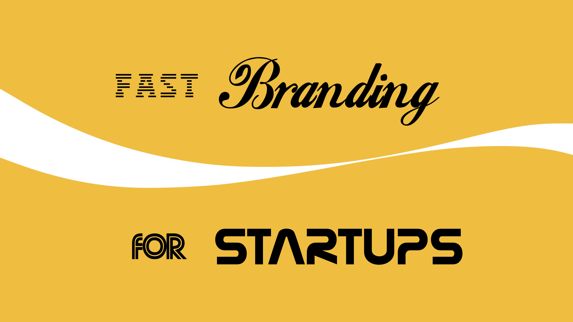 A quick guide to naming your startup