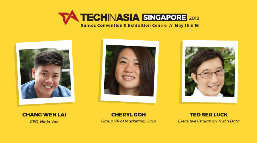 Catch the leaders of Grab, Ninja Van and Nufin Data at TIA Singapore 2018’s Main Stage