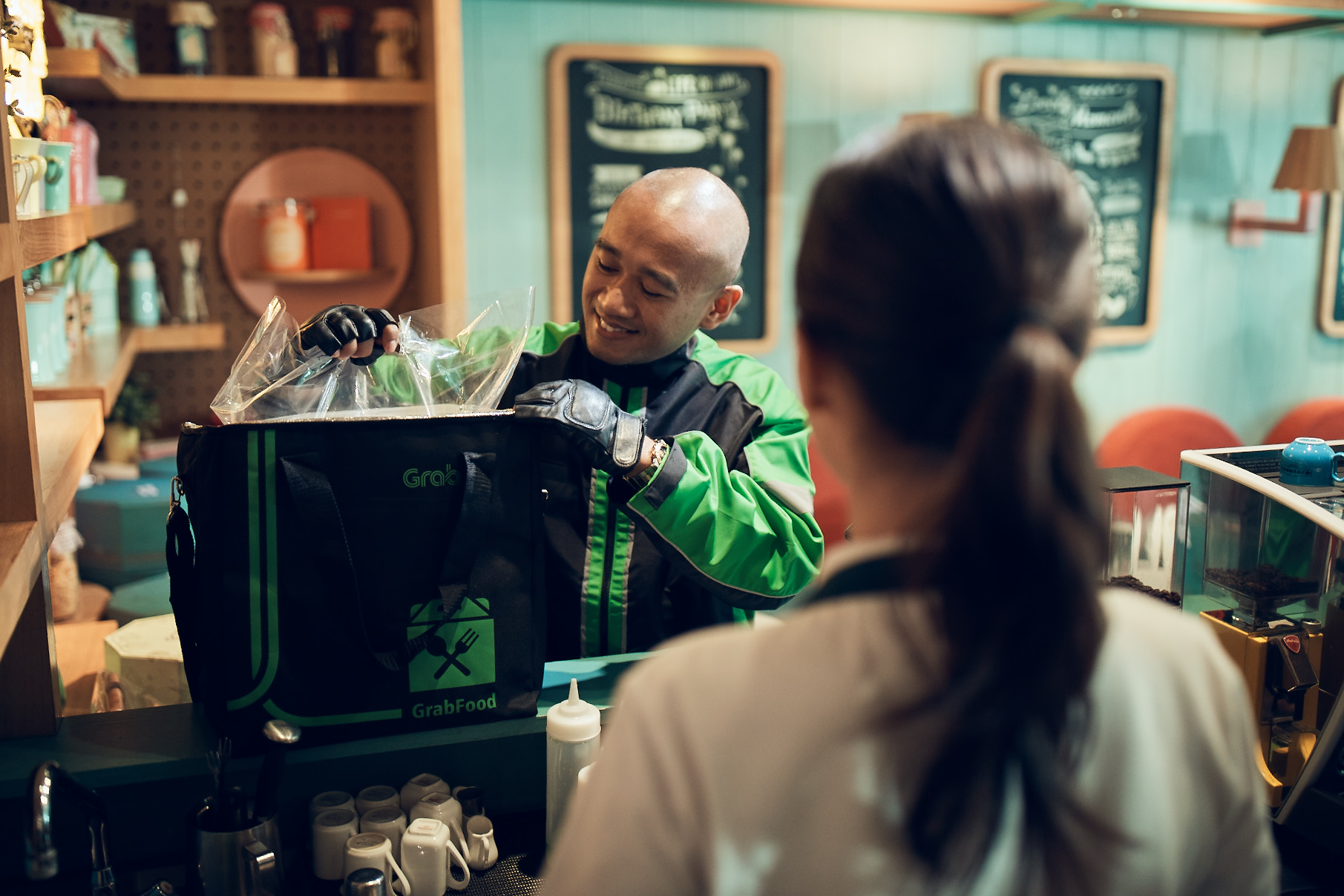 GrabFood delivery collected