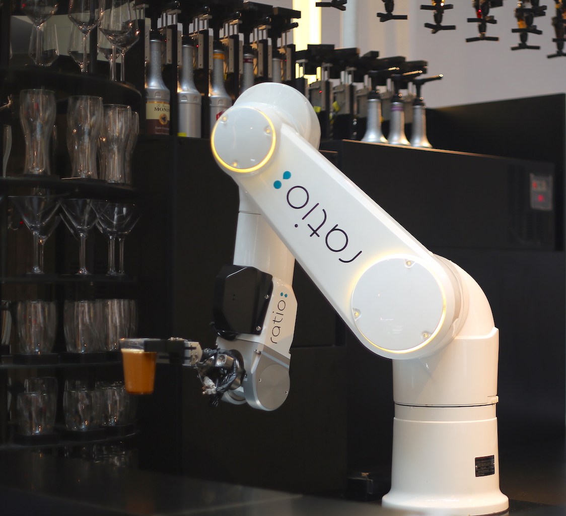 Inside China’s robotrun coffee shop