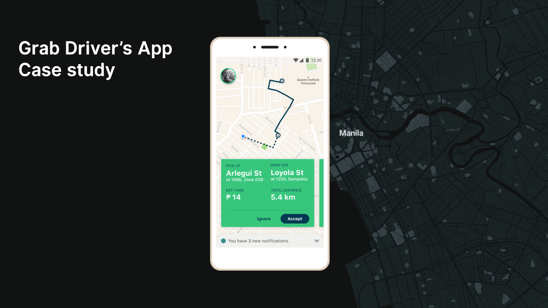 Designing Grab S Food Delivery App For Motorbike Drivers