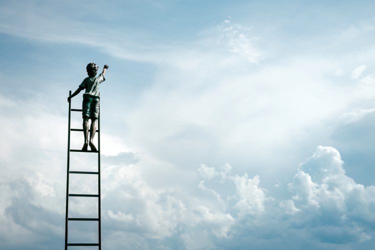 child-reaching-sky-ladder