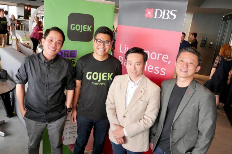 Go-Jek and DBS Singapore launch