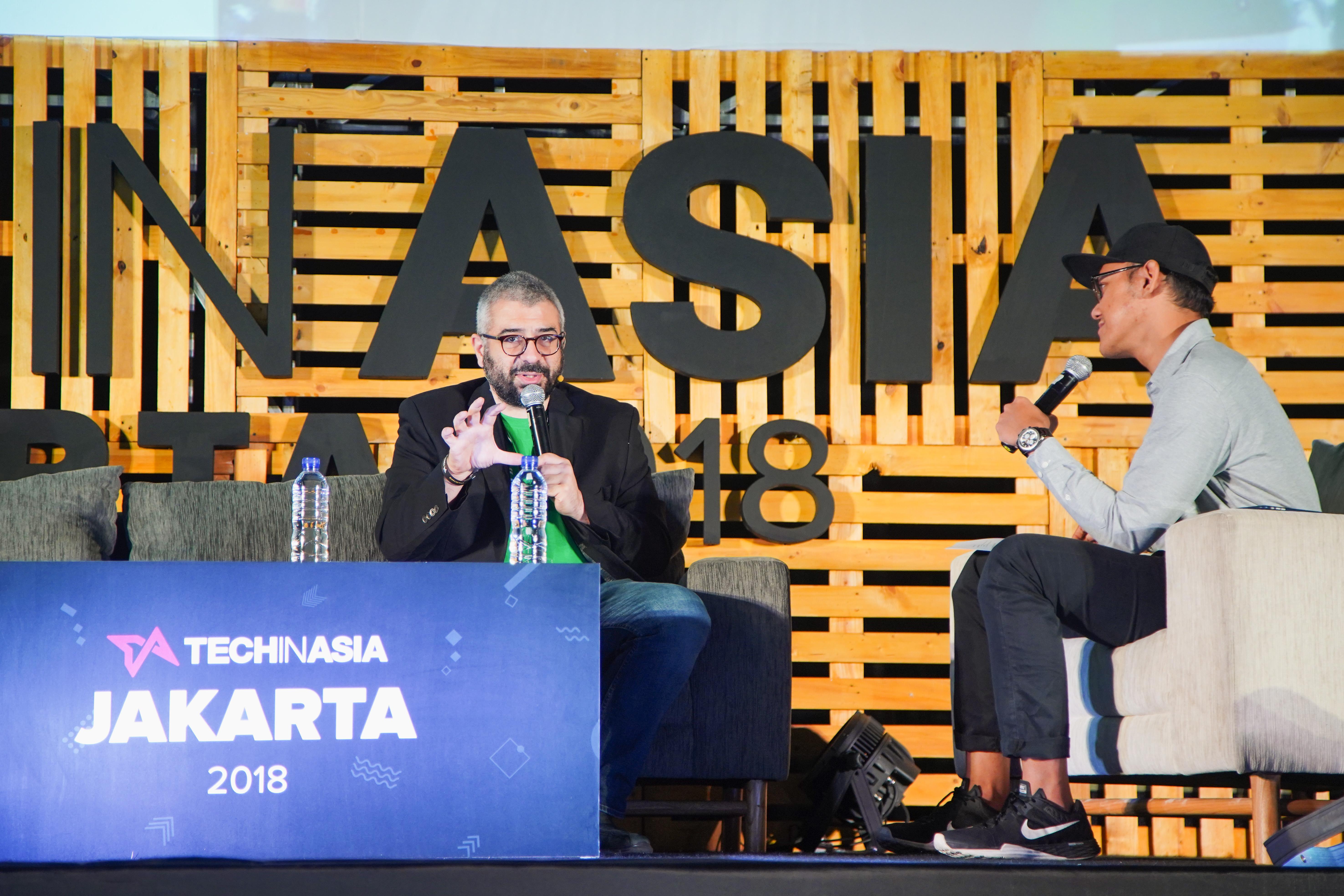 TIA Jakarta 2018 Main Stage Grab CTO Theo Vassilakis