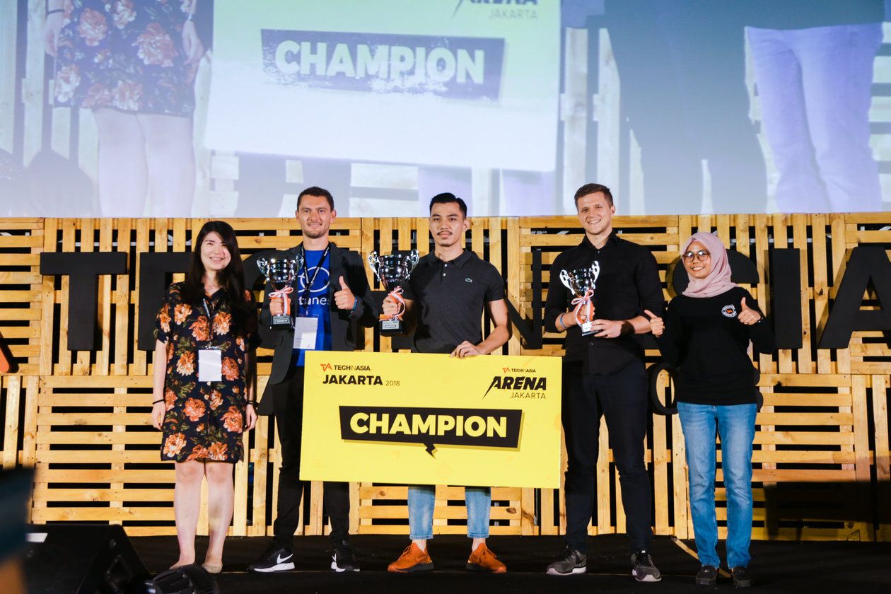 Tech in Asia Jakarta 2018 Arena Champion