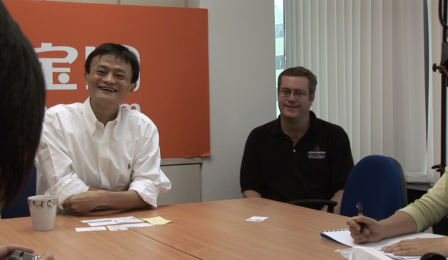 Alibaba Porter Erisman and Jack Ma