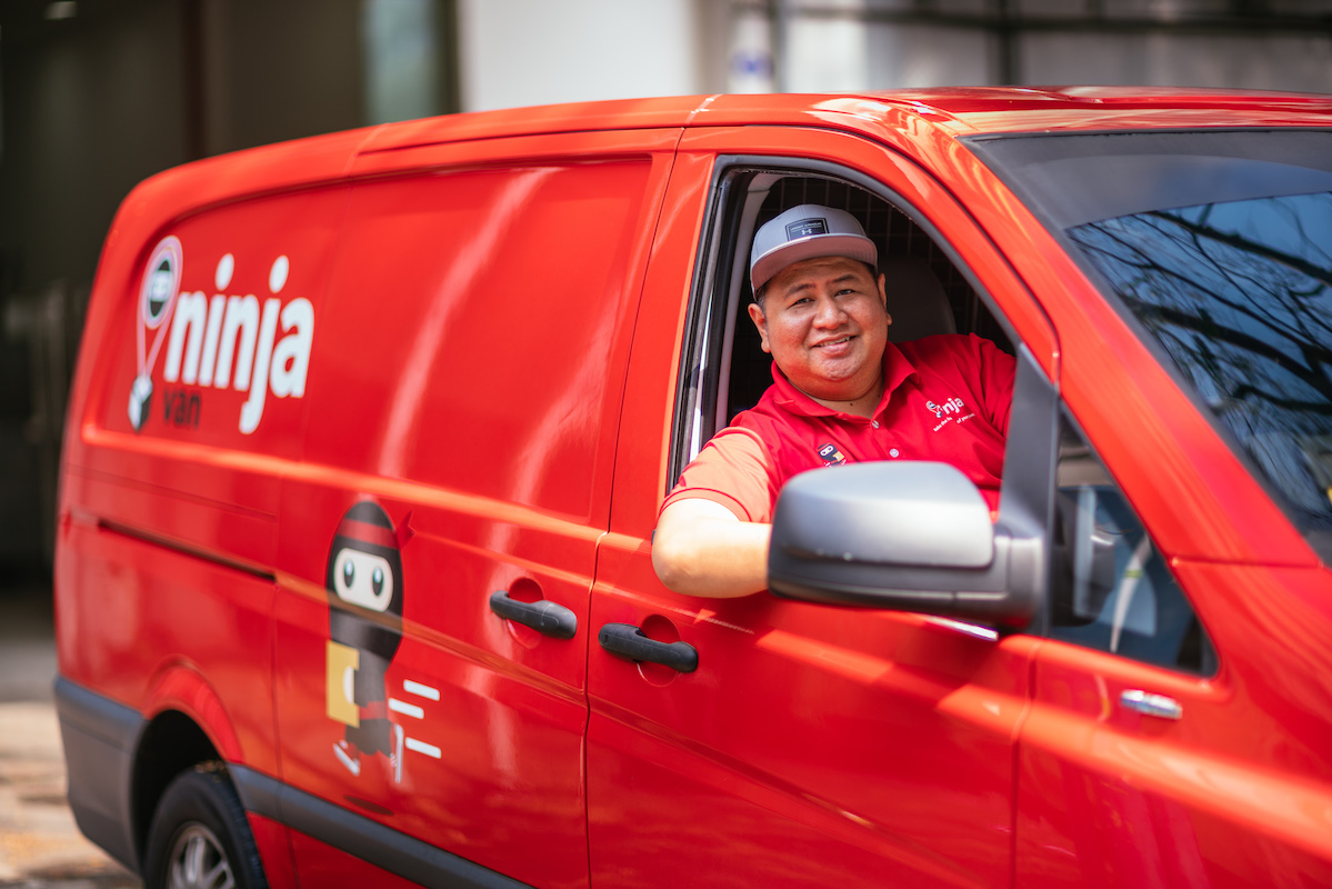 ninja van delivery driver