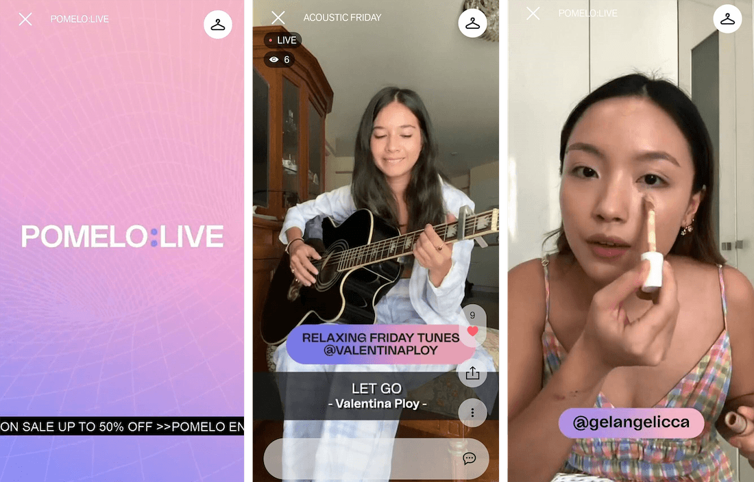 Pomelo Live stream
