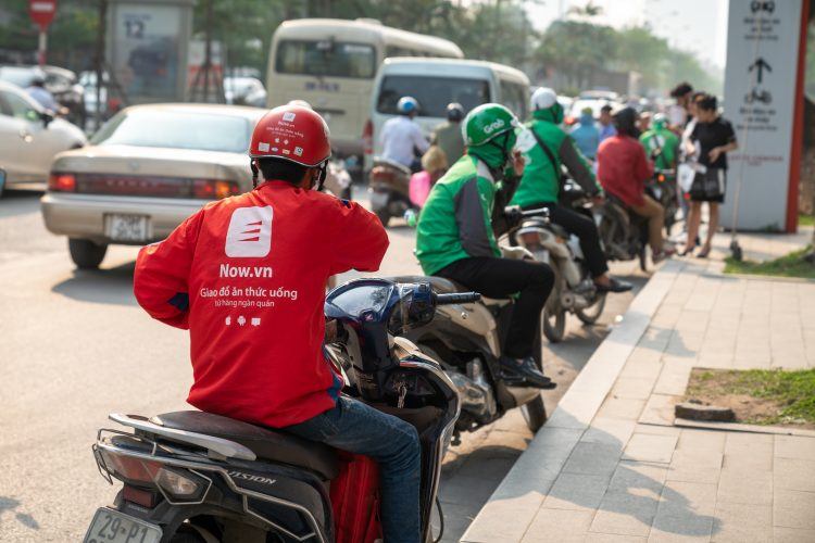 Why is Sea quietly running a food delivery business in Vietnam?