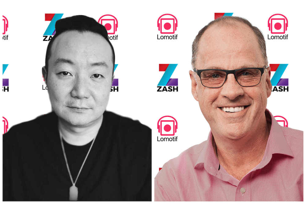 Lomotif CEO and founder Paul Yang and Zash co-founder Ted Farnsworth