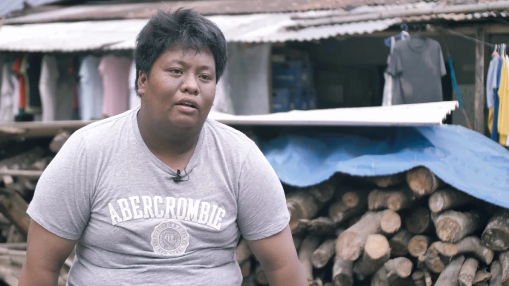 Macky, a tricycle driver and Axie Infinity player