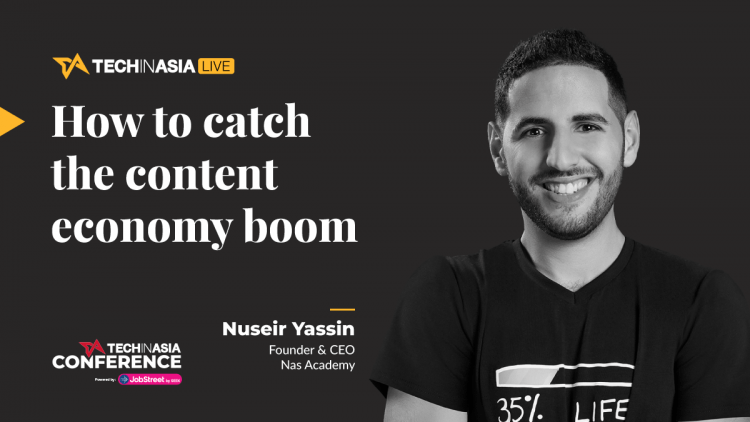 [Tech in Asia Conference] Nas Daily on how to catch the content economy boom