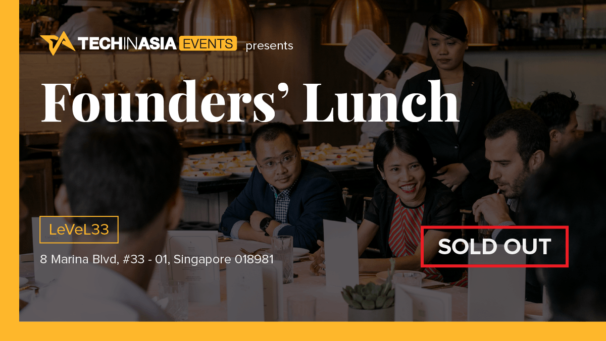 Tech in Asia’s year-end Founders’ Lunch