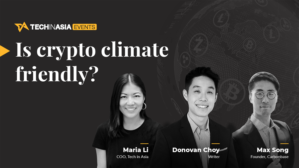 [Virtual Event] Is crypto climate friendly?