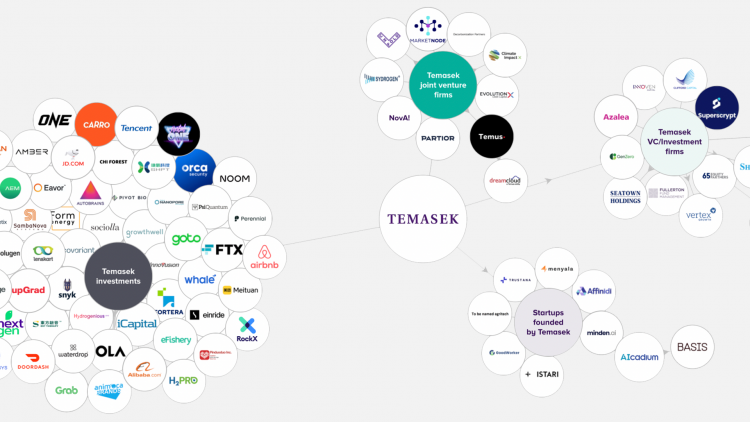 Mapping Temasek’s role in the startup space (updated) Mapping Temasek’s role in the startup space (updated)