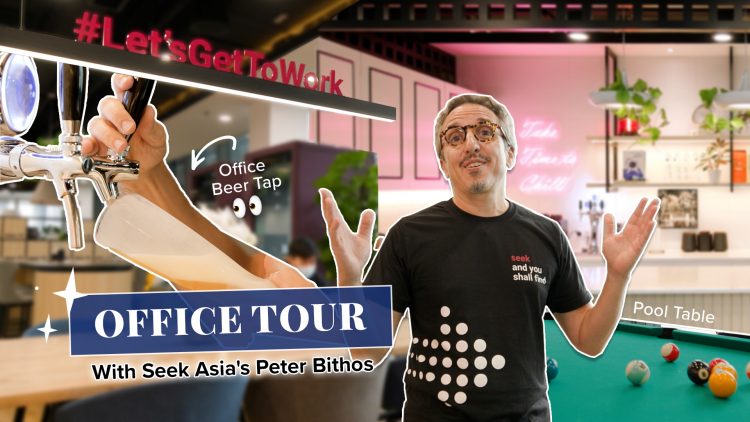 Office tour with Seek Asia’s Peter Bithos