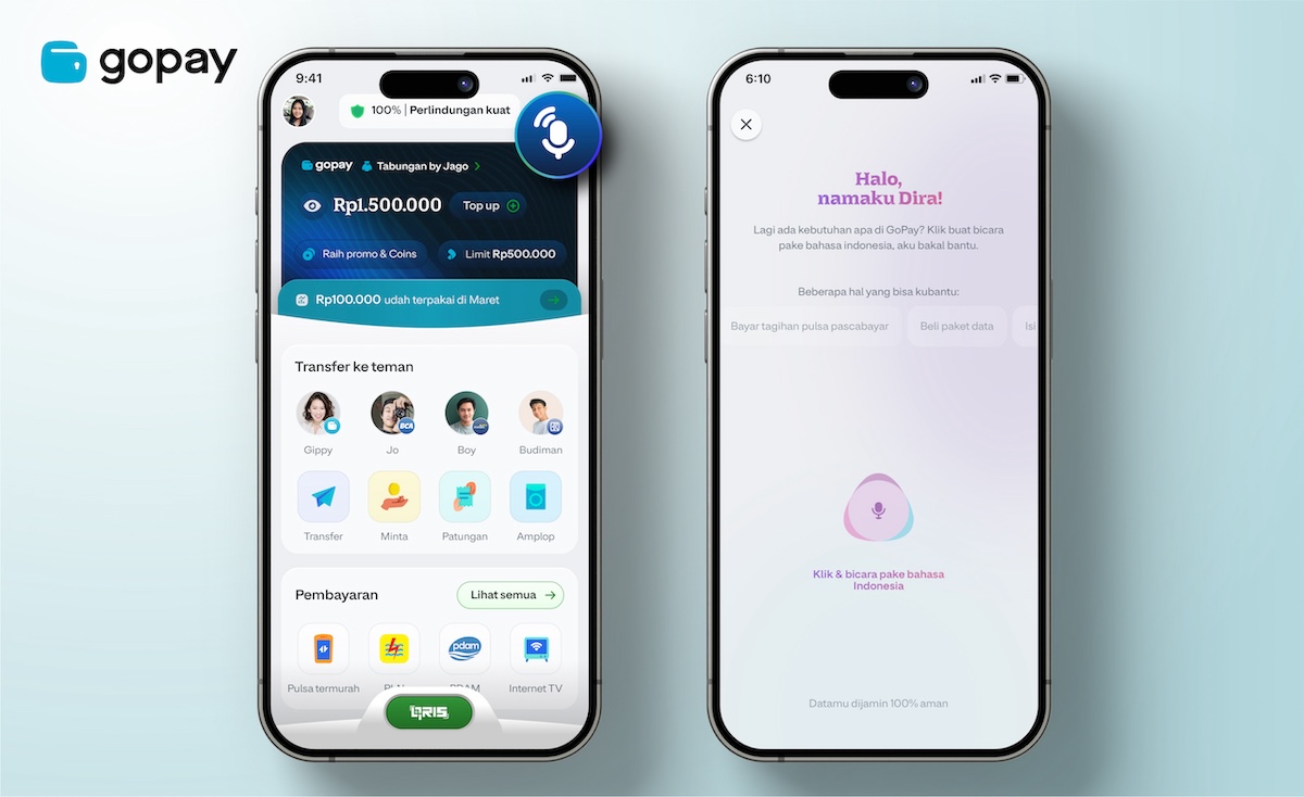 GoTo launches new AI strategy with the introduction of Dira, the first ever  AI-based fintech Voice Assistant in Bahasa Indonesia