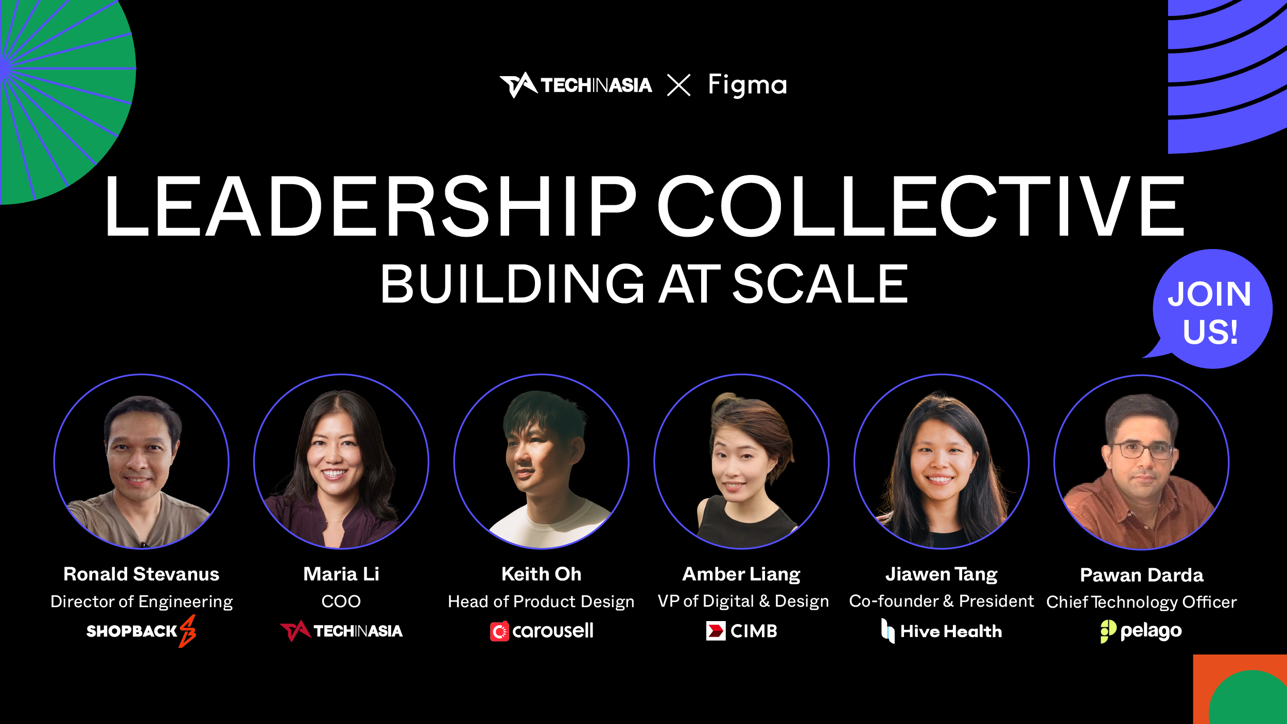 Tech in Asia x Figma – Leadership Collective: Building at Scale