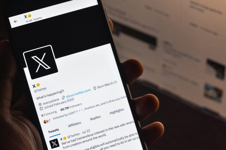 X updates terms to ban AI training with its data