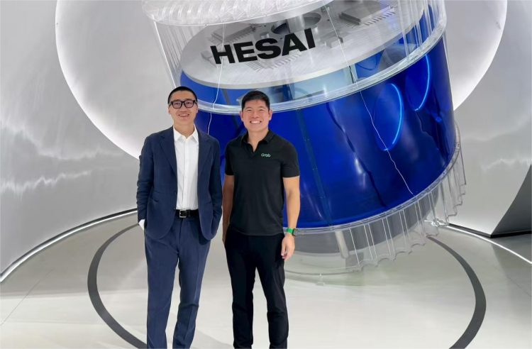 Grab named exclusive distributor of China’s Hesai lidar in SEA