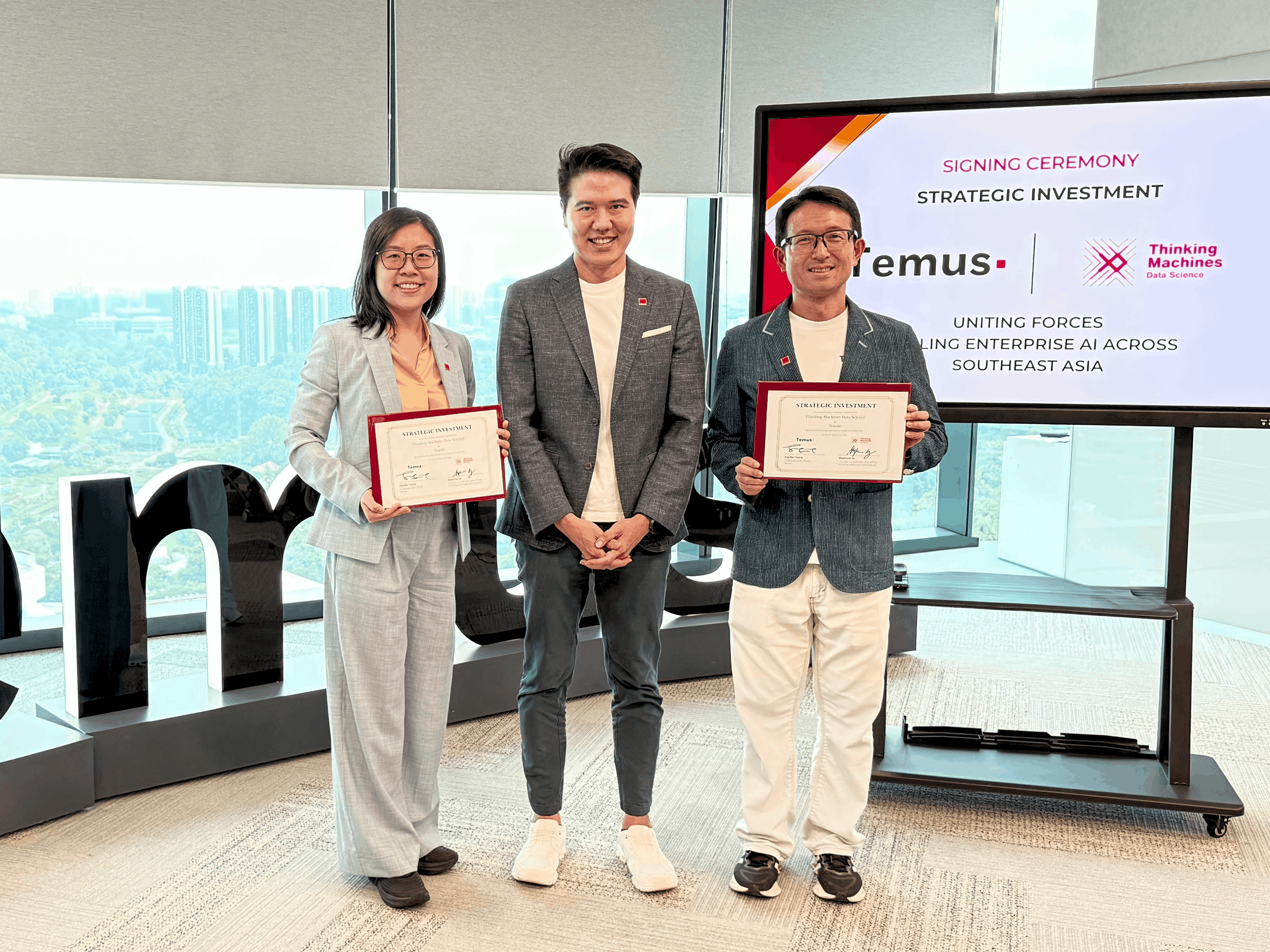 Temasek-backed Temus invests in Philippine AI startup