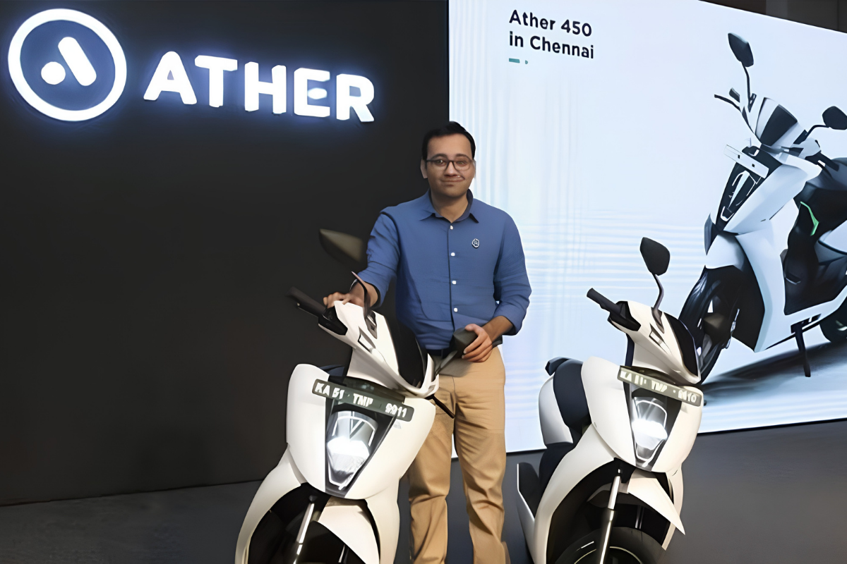 Indian EV maker Ather Energy reports 87% income growth